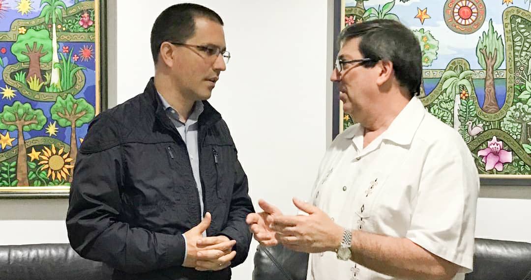 Canciller Arreaza arriba a La Habana en ocasión del XVIII Consejo Político del ALBA-TCP