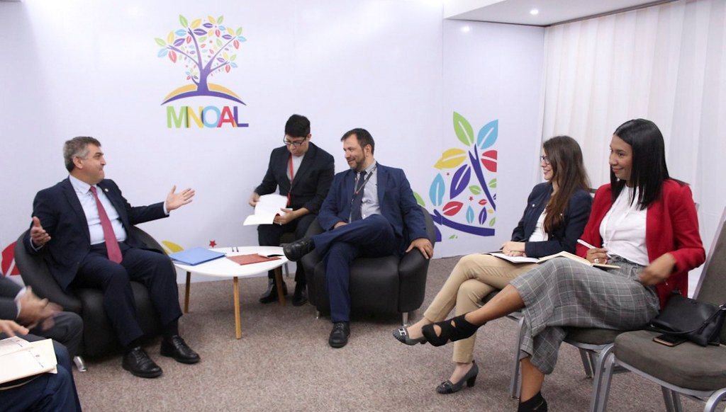 Viceministro Yván Gil sostiene encuentros bilaterales con delegaciones de Europa en el marco del Mnoal