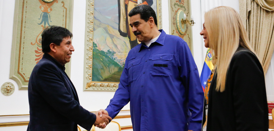 Presidente Maduro sostiene encuentro con el Secretario Ejecutivo del ALBA-TCP