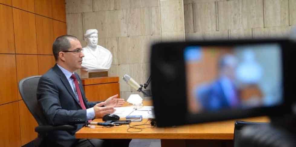 Canciller Arreaza insta a repensar la institucionalidad multilateral ante agotamiento del modelo capitalista neoliberal