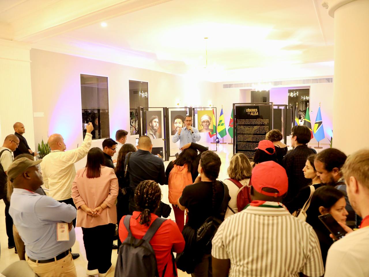 “Leaders of ALBA” exhibition was inaugurated in Caracas to pay tribute to the founders of regional unity