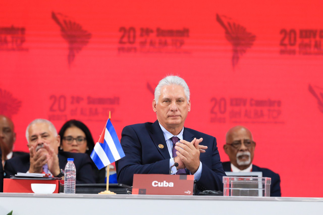 XXIV Cumbre ALBA-TCP | Presidente Díaz-Canel señala la necesidad de constituir una nueva arquitectura financiera internacional